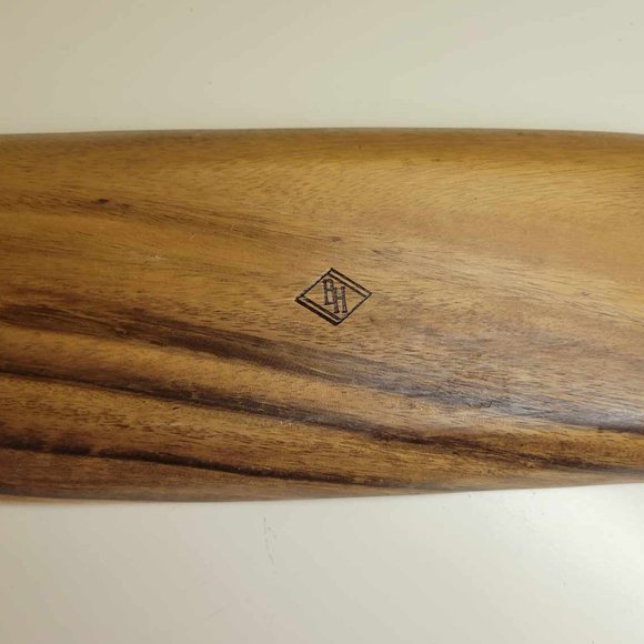 Mango Wood Tray with Spice Bowls & Wood Spoons Set - Picture 2 of 6